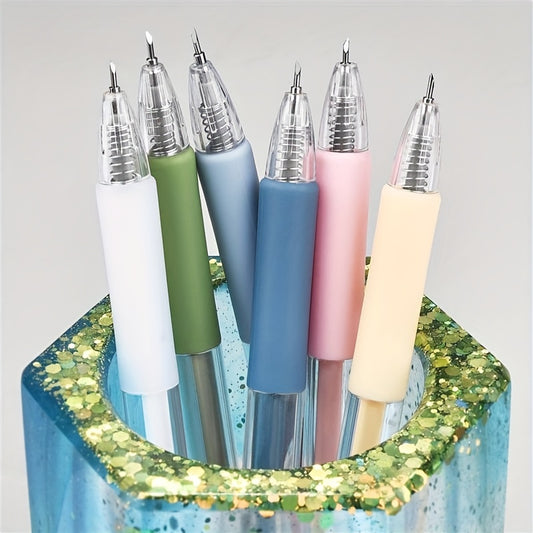 5pcs/set 6pcs/set Art Utility Knife Pen Knife Cut Stickers Scrapbooking Cutting Tool Express Box Knife School Supplies DIY Craft Supplies