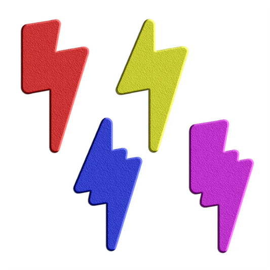 Four Specifications Cartoon Nature Graphics Super Lightning,Plastic Mold,Cake Fondant Tools,Cookie Sushi and Fruits Cutters