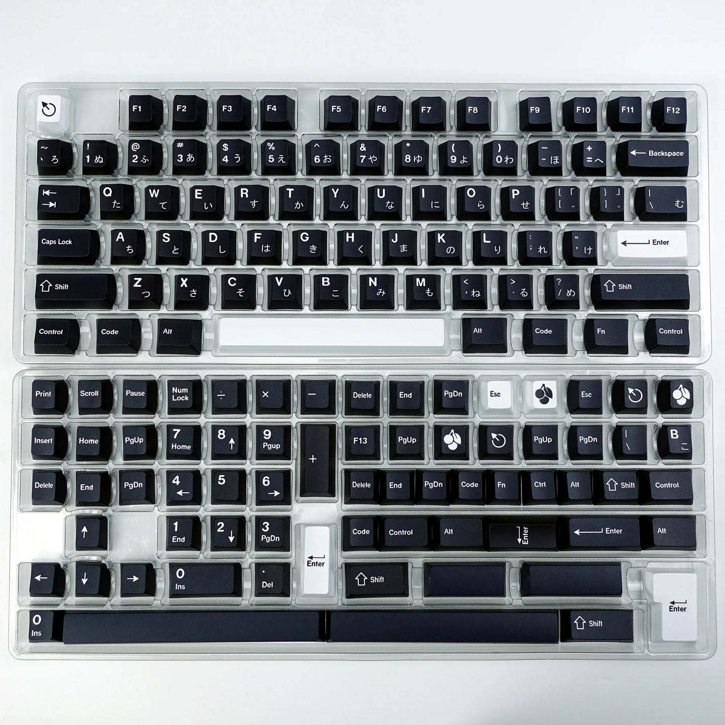 KBDiy Cherry Profile Japanese GMK WOB Keycaps Set Mechanical Keyboard Keycap PBT Custom Retro 147 Keys Caps for MX Switches