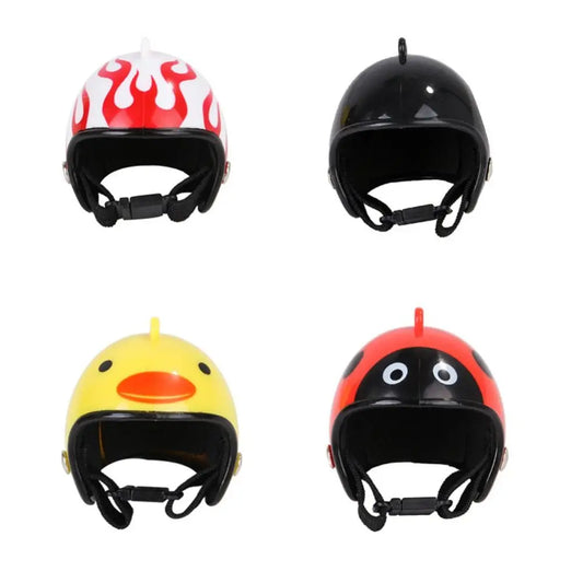 Chicken Helmet Small Pet Helmet Toy Pet Funny Protective Headwear Sunscreen And Rainproof Chicken Helmet To Protect Chicken Head
