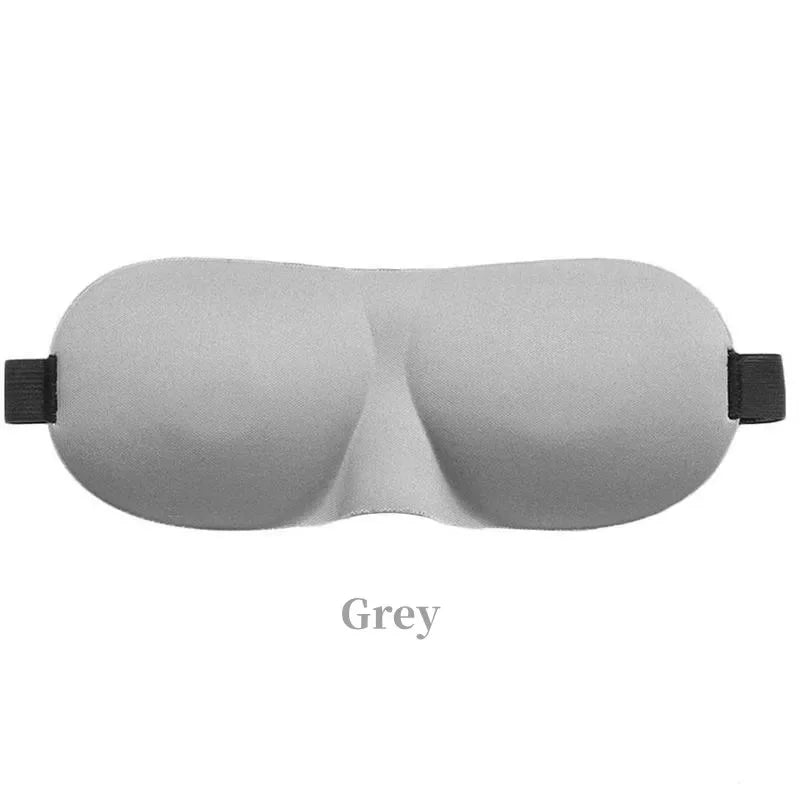 3D Contoured Sleep Mask 100% Light Blocking Eye Mask Ultra-Soft Skin-Friendly Material Breathable Eye Cover For Rest Travel Yoga