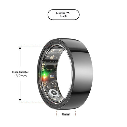 Remote Care Ring For Monitoring Sleep Heart Rate And Blood Oxygen Levels