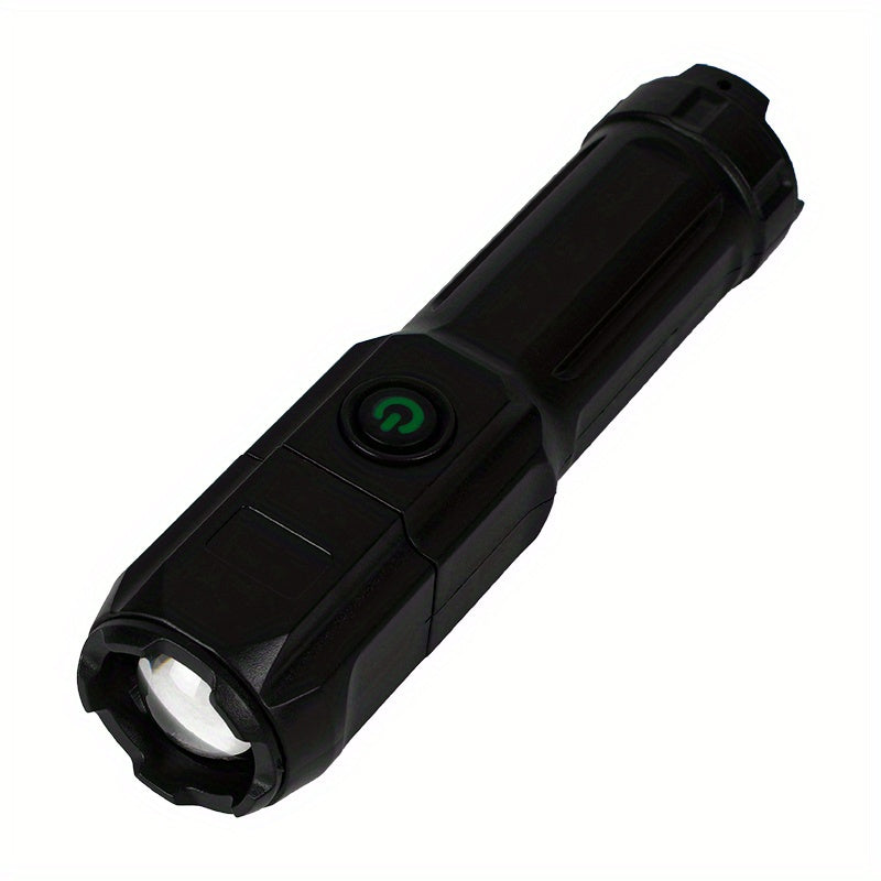 [Powerful Zoomable] Powerful Zoomable Flashlight | 1pc Outdoor Multi-functional Portable Home Small Telescopic Zoom Light