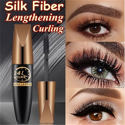1pc 8D Fiber Lash Mascara Waterproof Mascara for Eyelash Extension Black Thick Eye Lashes Curler Cosmetic
