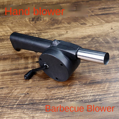 Portable Hand-Operated Blower For BBQ, Camping, And Fire Making - Efficient And Easy-to-Use Stove Accessory Christmas Gift