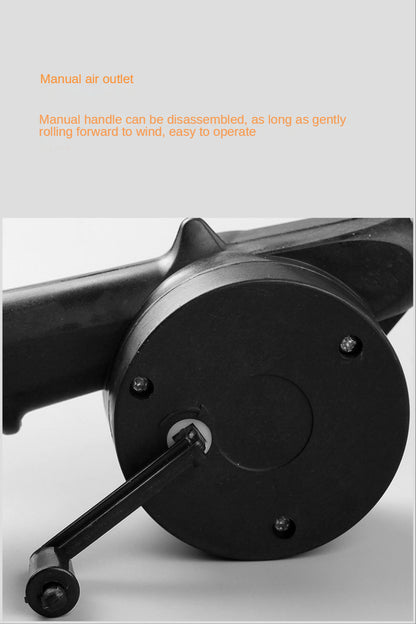 Portable Hand-Operated Blower For BBQ, Camping, And Fire Making - Efficient And Easy-to-Use Stove Accessory Christmas Gift