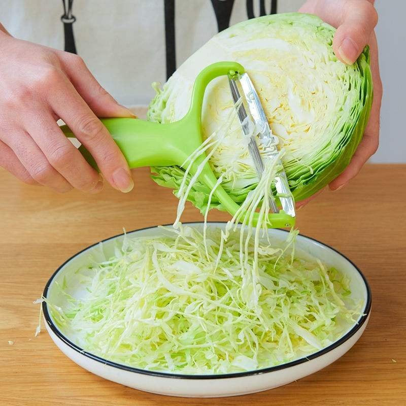 Cabbage Shredder, Slicer, Wide-Mouth Peeler, Purple Cabbage, Lettuce Shredder