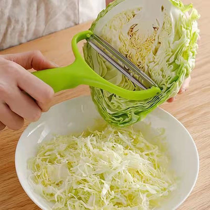 Cabbage Shredder, Slicer, Wide-Mouth Peeler, Purple Cabbage, Lettuce Shredder