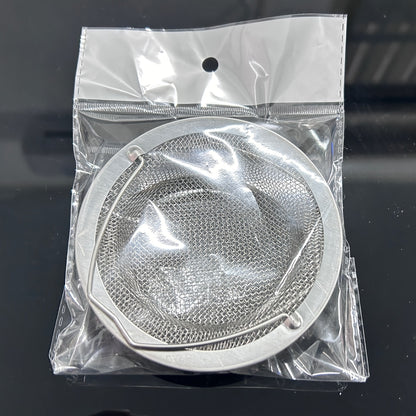 1-6pcs Stainless Steel Sink Strainer with Handle - Rust-Resistant Mesh Design, Suitable for Kitchen and Bathroom Sinks, Easy to Prevent Clogging, Perfect for Draining Fruits and Vegetables
