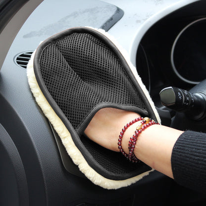 9.84" x 3.5" Microfiber Ultra-Soft Car Cleaning Glove, Perfect for Auto Detailing & Maintenance