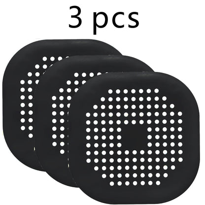 5pcs/3pcs/1pc Silicone Hair Filter | Bathtub and Shower Floor Drain Plug, Kitchen Deodorant Plug, Anti-Clogging Sink Filter