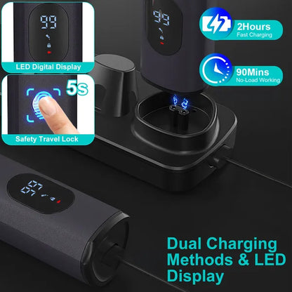 All In One Beard Trimmer For Men With 5 Trimmer Heads