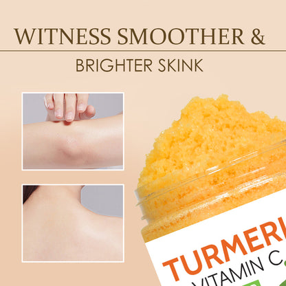 Turmeric Body Cleanser Facial Scrub Cleansing Oil Control Blackhead Remover Shrink Pores Skin Care Body Care
