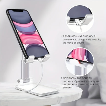 Set of 2 Portable, Foldable Phone Holders That Work with All Smartphones, Available in Two Colors