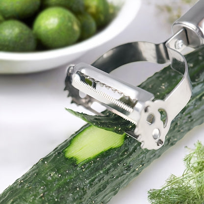 1pc of Stainless Steel Peeler for Vegetables - a Versatile Grater for Fruits And Potatoes, Perfect for Dining And Leisure, a Manual Kitchen That Doesn'T Require Charging, Suitable for Restaurants