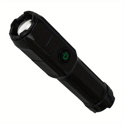 [Powerful Zoomable] Powerful Zoomable Flashlight | 1pc Outdoor Multi-functional Portable Home Small Telescopic Zoom Light