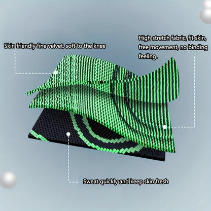 1pc Strap Knee Protector Sports Knee Support Adjustable Compression Breathable Joint Protection Sports Knee Protector Strap Compression Basketball Running