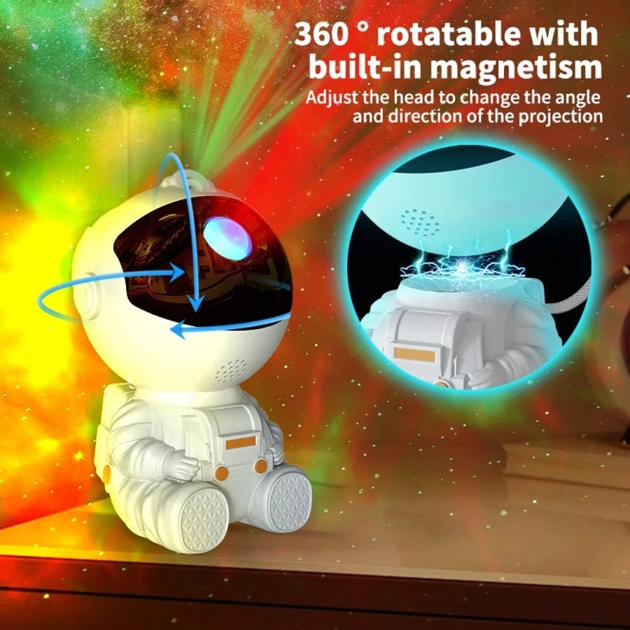 1,2pcs PieceAstronaut Starry Galaxy Projector