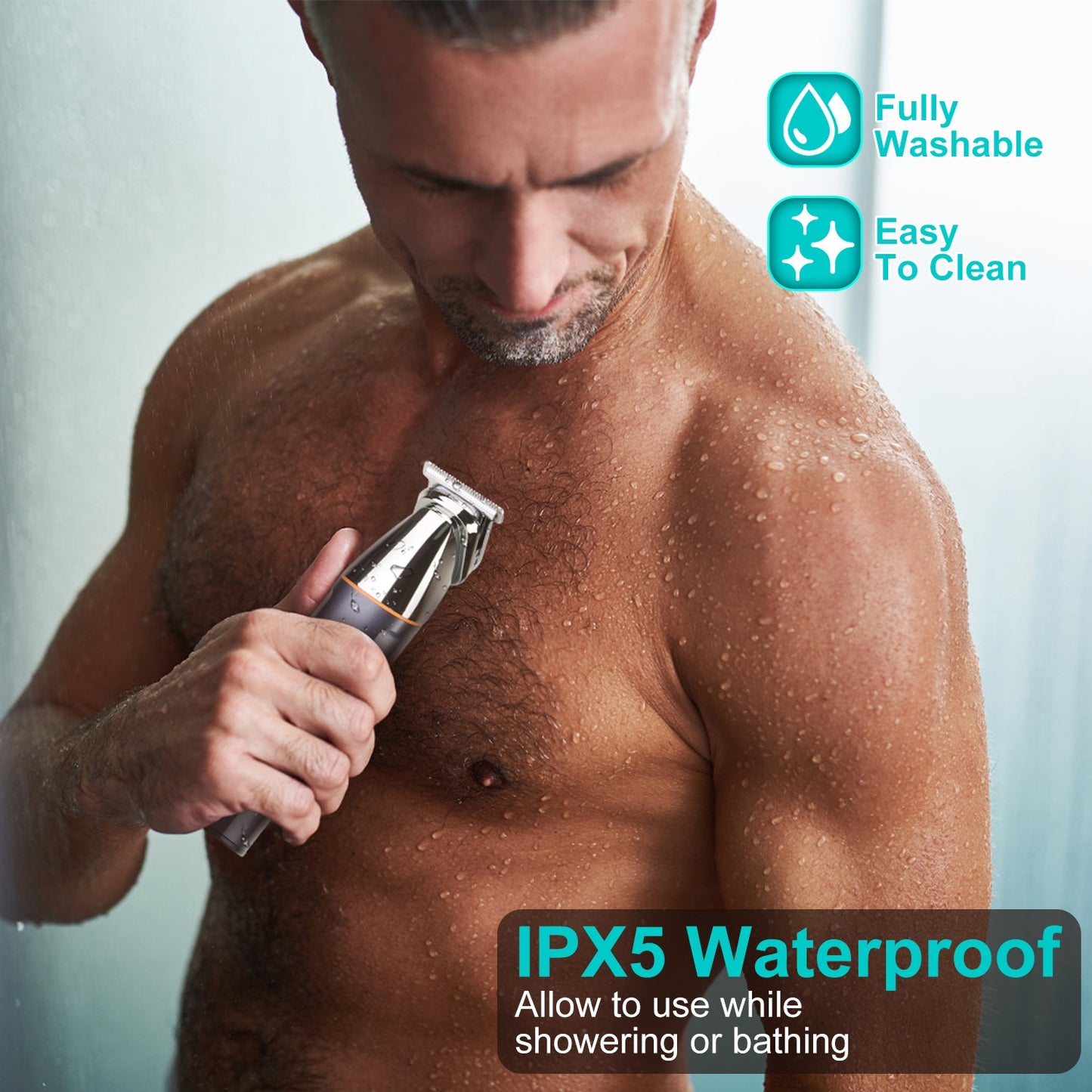 1Set All In One Beard Trimmer For Men