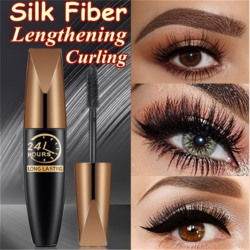 1pc 8D Fiber Lash Mascara Waterproof Mascara for Eyelash Extension Black Thick Eye Lashes Curler Cosmetic