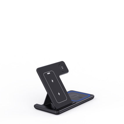 15W 3 In 1 LED Fast Wireless Charger Stand