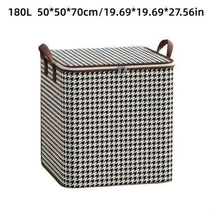 Clothing And Quilt Storage Box, Foldable Travel Bag, Portable Packing Bag, Wardrobe Organizer, Under-Bed Storage, 1pc, for Outings And Moving, for Clothes And Comforters