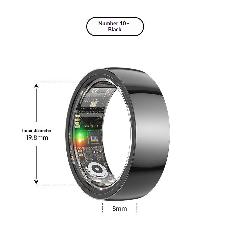 Remote Care Ring For Monitoring Sleep Heart Rate And Blood Oxygen Levels