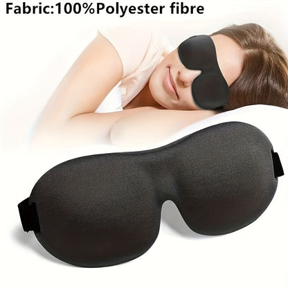 [Heavy Duty Night Mask] 1/3/5/10 Pack Pure Blackout 3D Contoured Eye Mask - Hypoallergenic & Fragrance-Free, Soft Ergonomic Fit for Men & Women - Travel, Home, Office Use, No Leakage, Beige-Friendly - Ideal Gift