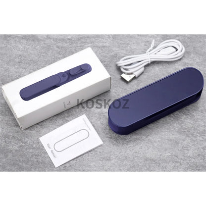 Portable Handheld Fan, 2 IN 1 Mini Hand Fan, USB Rechargeable Personal Foldable Fan for Indoor, Small Pocket Fan for Outdoor