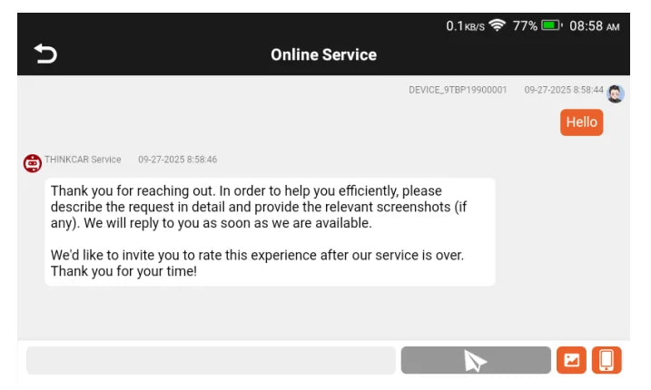 THINKCAR Thinkscan 641 CANFD Obd2 Scanner because diagnosis Tools abuse SRS Engine AT Full System diagnosis For All Cars Lifetime Free up Automotive Code leader