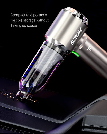 SZUK 985000Pa Car Vacuum Cleaner Powerful Suction Wireless Vacuum Cleaner Handheld Portable Cleaner Mini Vacuum Cleaner for Car