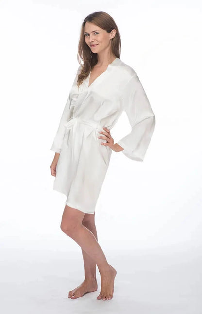 Customized Men's Bathrobe Silk Couple Set King and Queen Bath Robe Wifey and Hubby Robe Satin Valentine's Day Bathrobes Personal