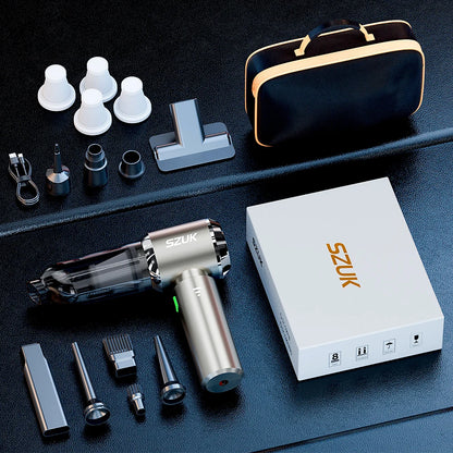 SZUK 985000Pa Car Vacuum Cleaner Powerful Suction Wireless Vacuum Cleaner Handheld Portable Cleaner Mini Vacuum Cleaner for Car