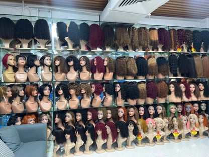 12A Brazilian Remy Human Hair 300% Density Piano Color Bouncy Curly Lace Front Wigs 13x4 Transparent Lace Frontal Long Hair