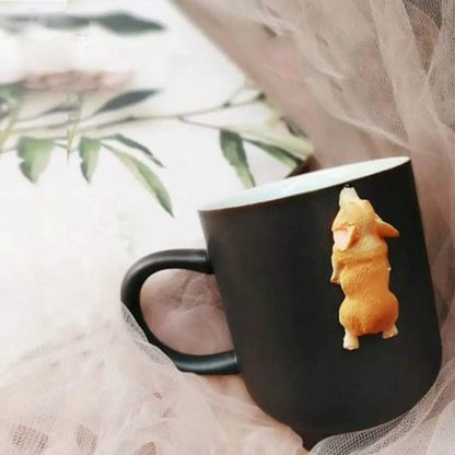 2pcs Ceramics Kiss Cat Cup Couple Mugs Lover Gift Morning  Milk Coffee Tea Breakfast Porcelain Cup Valentines Day for girl wife