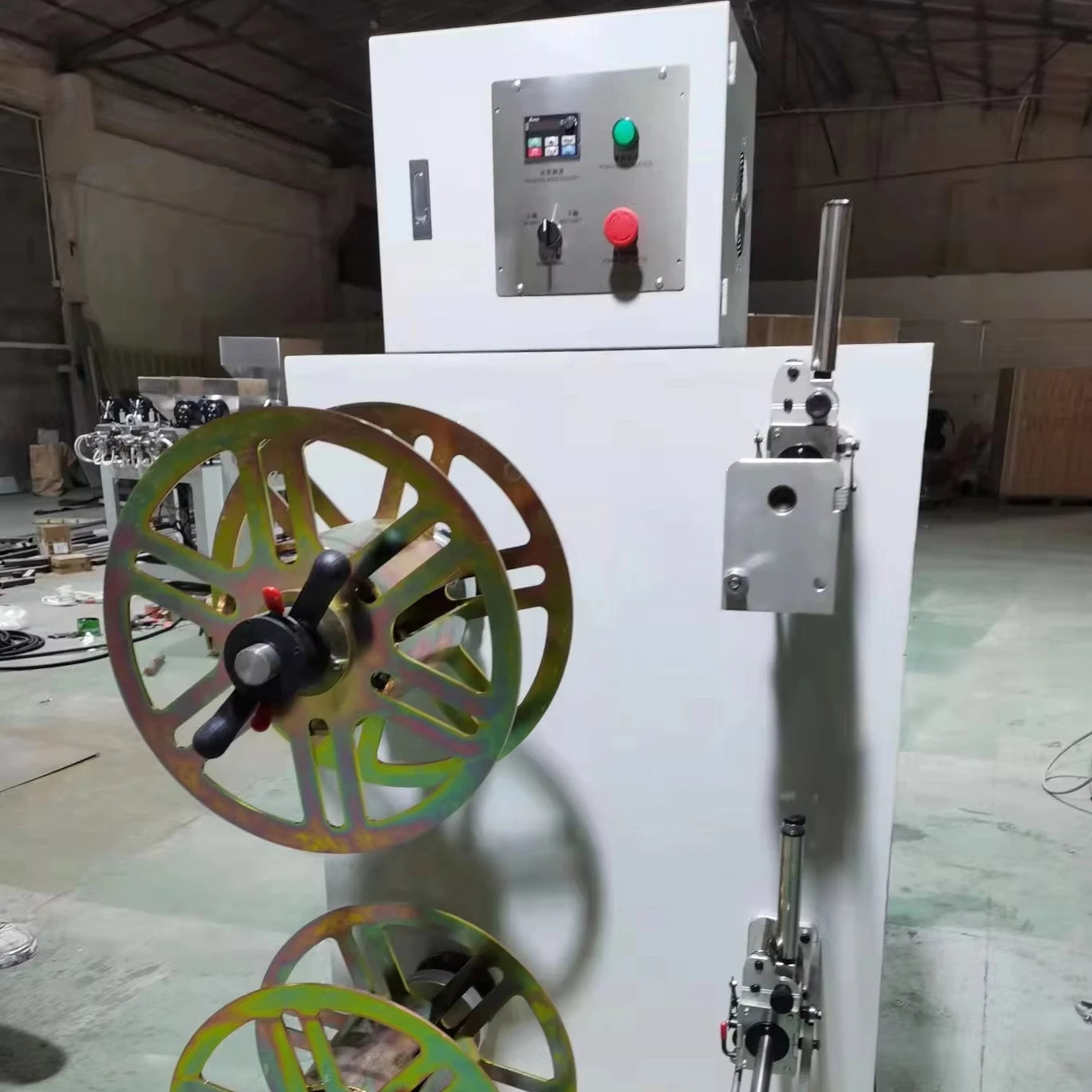 PP PE Rattan Coiling Winder Single-Screw Machine for Rattan Cane Profile Manufacturing Core Components Bearing Motor Gearbox
