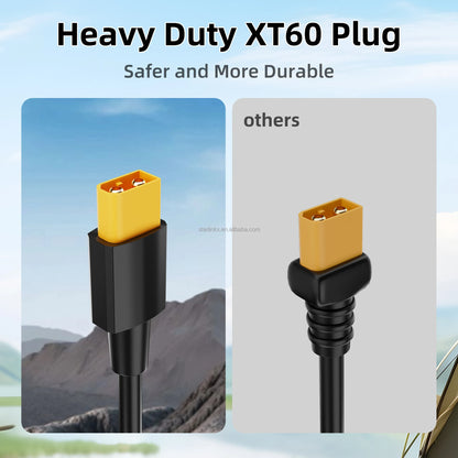 Starlink Cable Starlink Mini XT60 Male Connector to DC Power Cable 1.5m Length Starlink Mini 12v Dc Power Cable