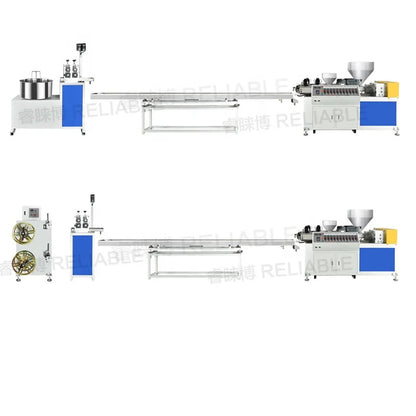 PP PE Rattan Coiling Winder Single-Screw Machine for Rattan Cane Profile Manufacturing Core Components Bearing Motor Gearbox