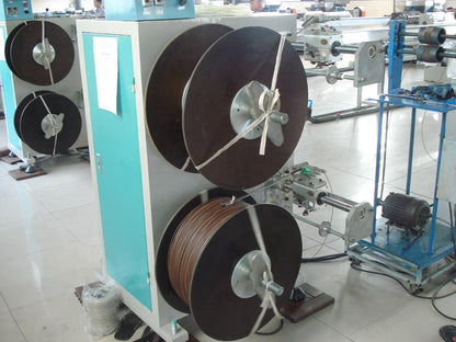 PP PE Rattan Coiling Winder Single-Screw Machine for Rattan Cane Profile Manufacturing Core Components Bearing Motor Gearbox