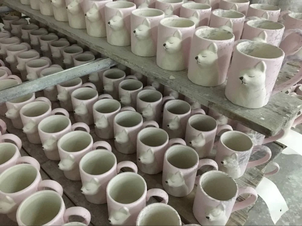 2pcs Ceramics Kiss Cat Cup Couple Mugs Lover Gift Morning  Milk Coffee Tea Breakfast Porcelain Cup Valentines Day for girl wife