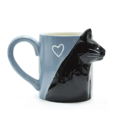2pcs Ceramics Kiss Cat Cup Couple Mugs Lover Gift Morning  Milk Coffee Tea Breakfast Porcelain Cup Valentines Day for girl wife
