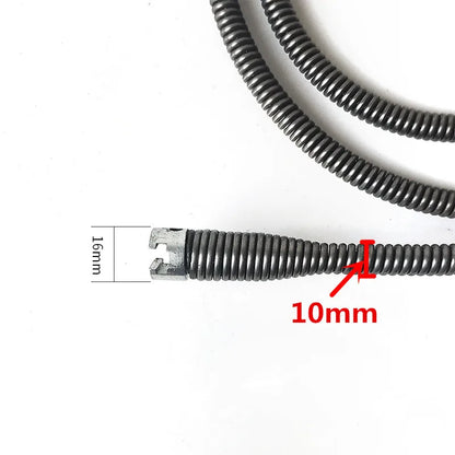 1.5m Kitchen Toilet Sewer Blockage Tool Pipe Dredger with Connector Sink Cleaning Clogs Drain Spring for Sewer Dredge Pipes