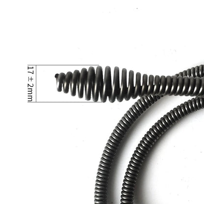 1.5m Kitchen Toilet Sewer Blockage Tool Pipe Dredger with Connector Sink Cleaning Clogs Drain Spring for Sewer Dredge Pipes