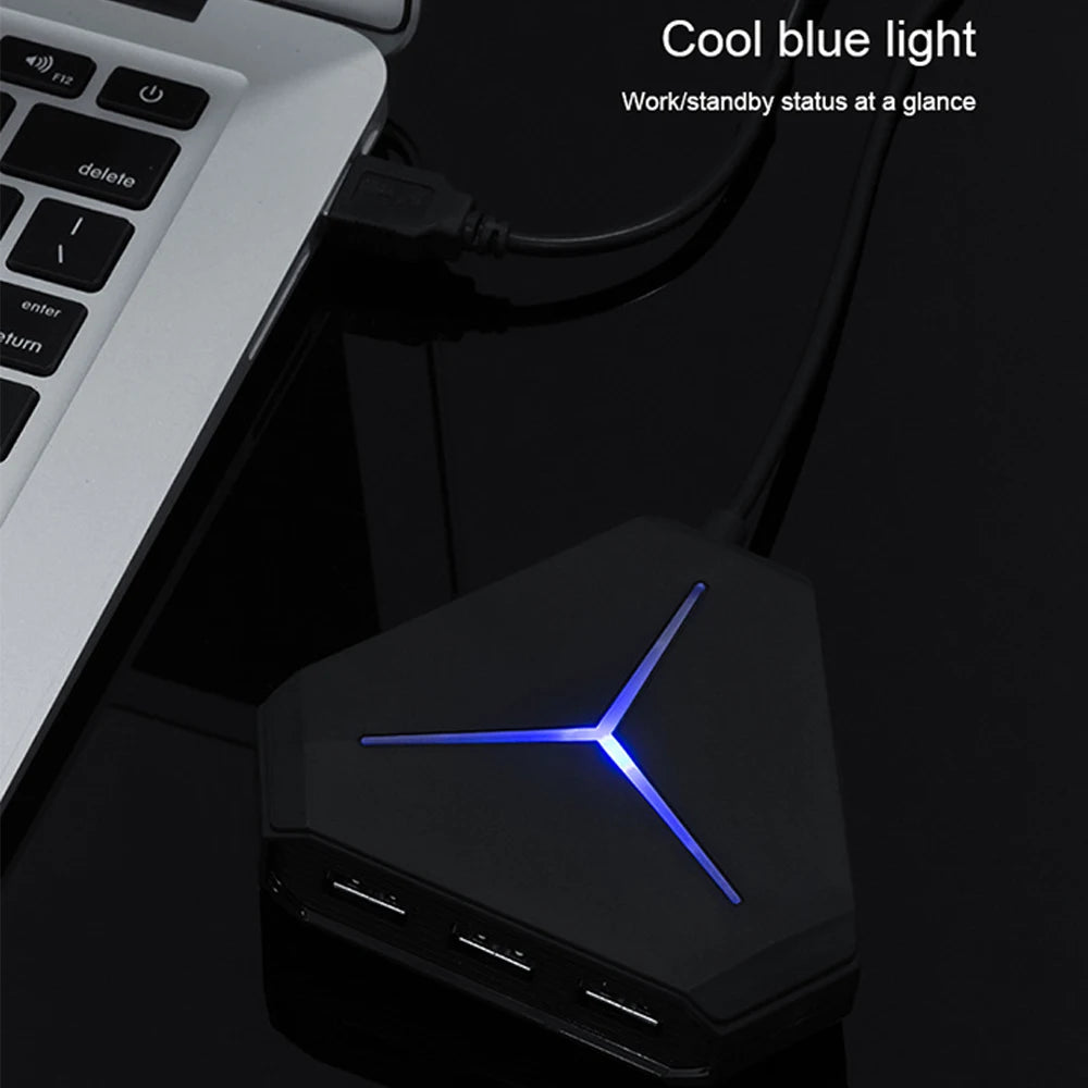 USB Hub USB 3.0 Hub USB Splitter Multi USB 2.0/3.0 Card Reader Headphone microphone Jack 6 Ports Hub For Desktop PC Notebook
