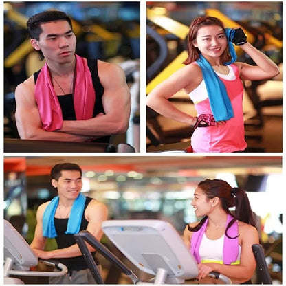 Cooling towel colours