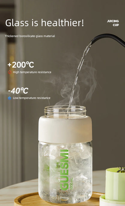 1000ML Portable Blender USB Electric Juicer Fruit Mixers Fruit Home Smoothies Mixer Multifunctional Juice Maker Machine Blender
