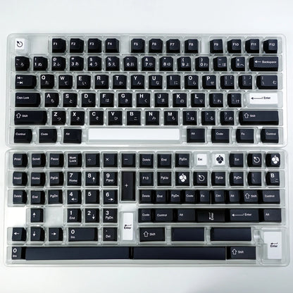 KBDiy Cherry Profile Japanese GMK WOB Keycaps Set Mechanical Keyboard Keycap PBT Custom Retro 147 Keys Caps for MX Switches