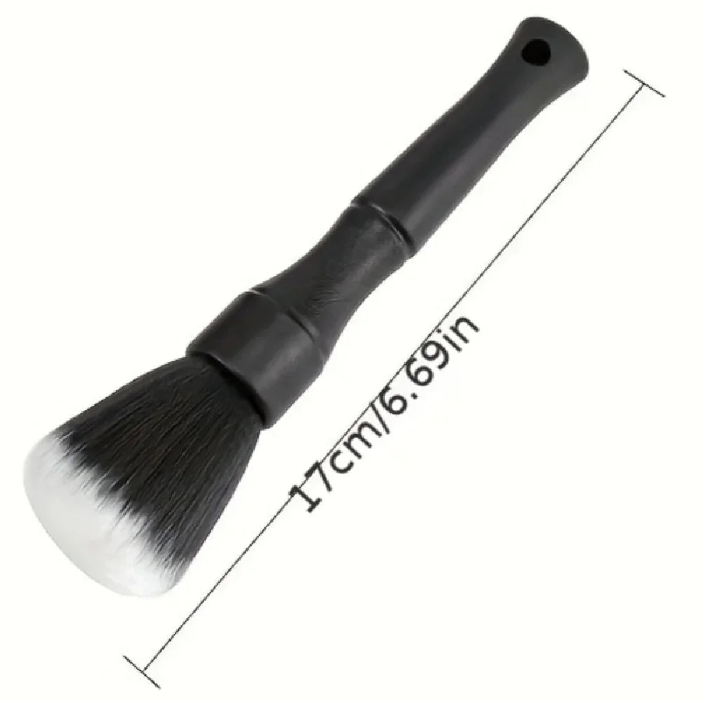 Ultra-Soft Car Detailing Brush Super Soft Auto Interior Detail Brush synthetic boars hair for cars seat leather cleaning