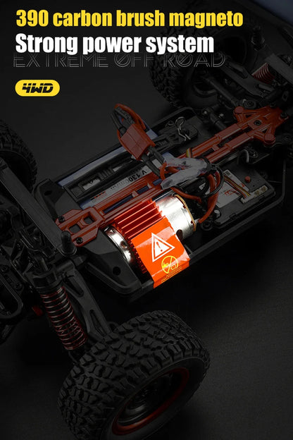 16106 1:16 50KM/H 4WD RC Car With LED Remote Control Off-road Cars High Speed Drift Monster Truck for Kids vs Wltoys 144001 Toys