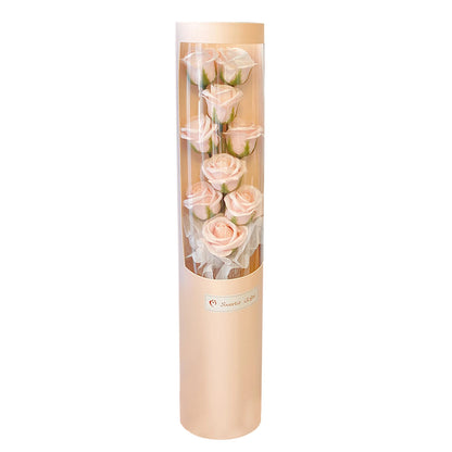 Charming Rose Bouquet Soap Flower Gift Box Perfect Gift for Valentine's Day Wedding & Engagement Unique Home Decor Accents
